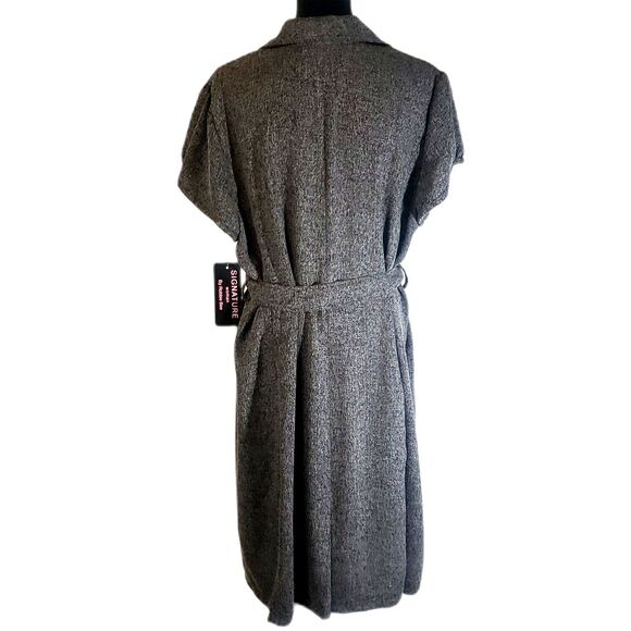 Signature by Robbie Bee Women's Double Breasted Coat Size 22W BWT - Picture 6 of 7